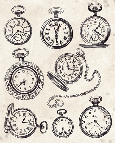 Pocket Watch Sketches I