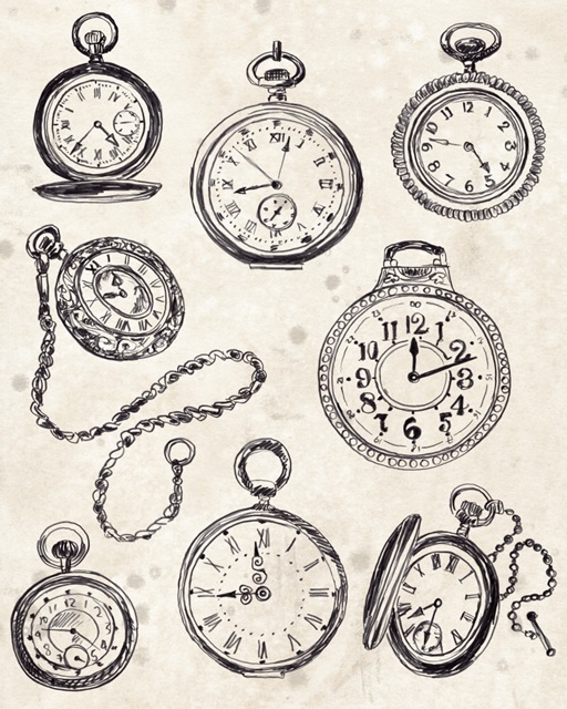 Pocket Watch Sketches II