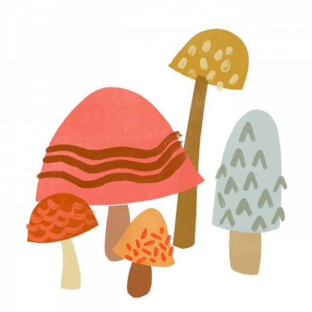 Cupcake Mushrooms III