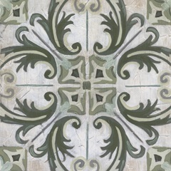 Vintage Verdigris Tile I