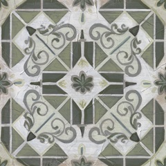 Vintage Verdigris Tile IV