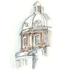 European Watercolor Sketches III