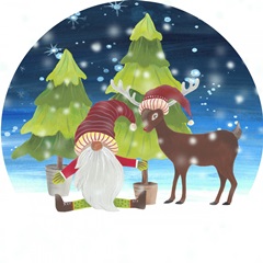 Christmas Gnomes Collection C