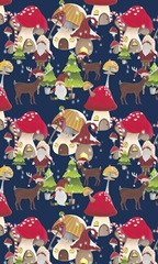 Christmas Gnomes Collection E