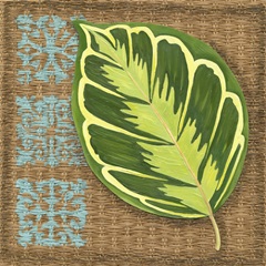 Block Print Palm III