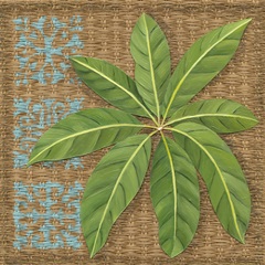 Block Print Palm VI