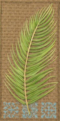 Block Print Palm VII