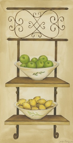Fruit with Wrought Iron I