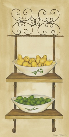 Fruit with Wrought Iron II