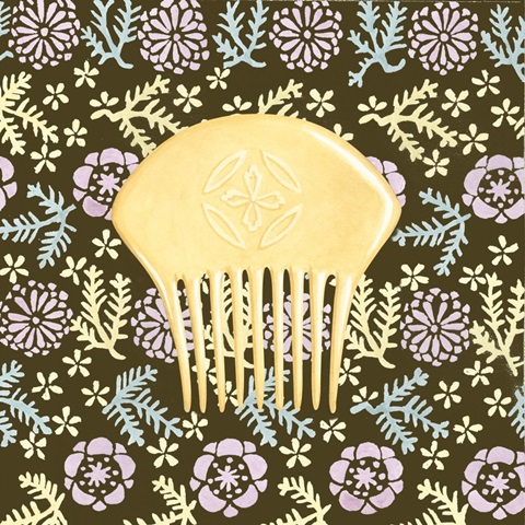 Japanese Comb on Chocolate II