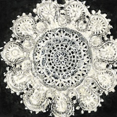 Mini Abstract Rosette IV