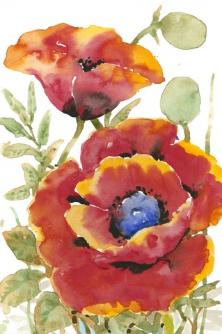 Poppy Floral I