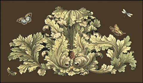 Small Nature's Splendor on Chocolate I