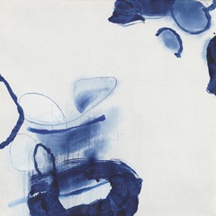 Minimalist Blue & White I