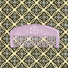 Japanese Comb on Chocolate I