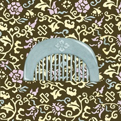 Japanese Comb on Chocolate III