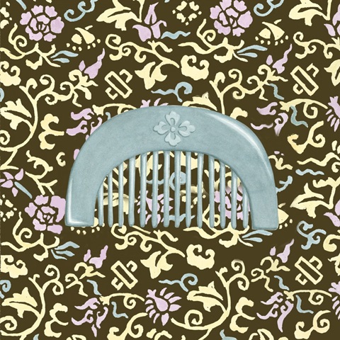 Japanese Comb on Chocolate III