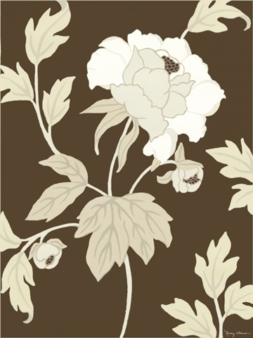 Small Neutral Peony Elegance II