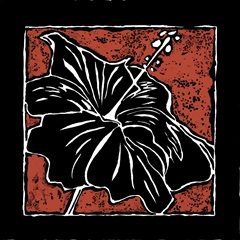 Tropical Woodblock I