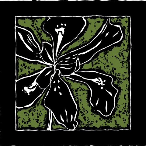 Tropical Woodblock III