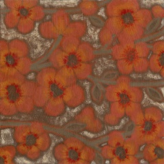 Linen Blossoms I