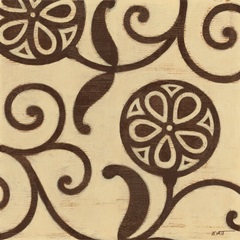 Stained Wood Botanical II