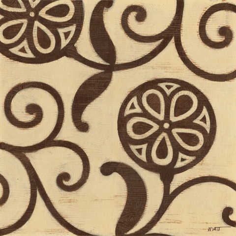 Stained Wood Botanical II