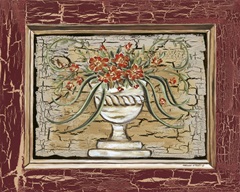 Antique White Vase II