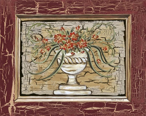 Antique White Vase II