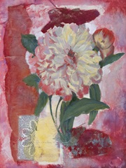 Magenta Flower Collage II