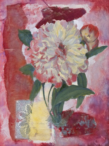 Magenta Flower Collage II