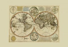 Small Dewerelt Caart Map