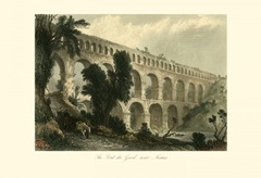 The Pont du Gard, near Nismes