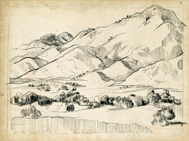 Mountain Sketch I