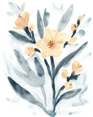 Indigo & Blush Bouquet II