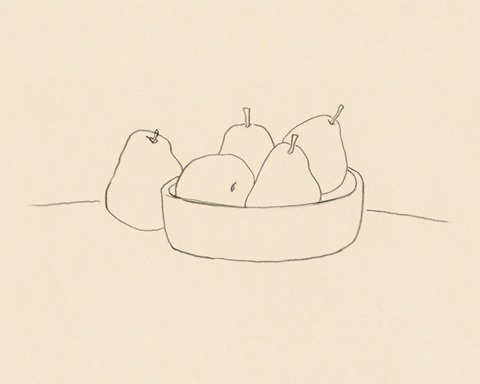 Fruit Line Drawing II