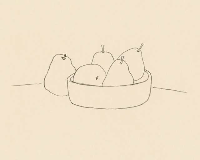 Fruit Line Drawing II