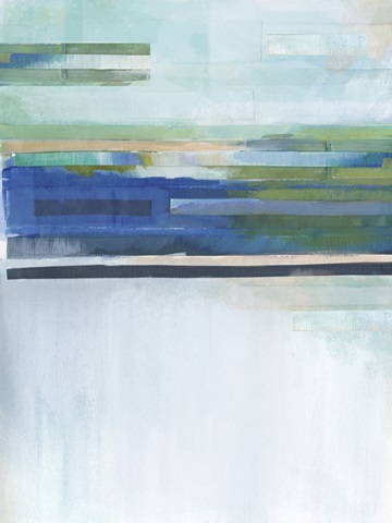 Blue Lapis Waterfall I