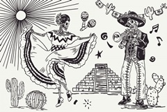 Day of the Dead Parade Collection A