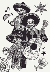 Day of the Dead Parade Collection B