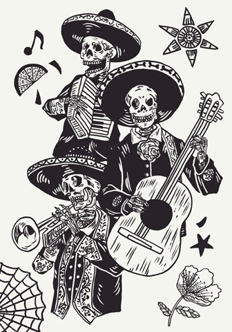 Day of the Dead Parade Collection B