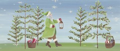 Folksy Father Christmas Collection D