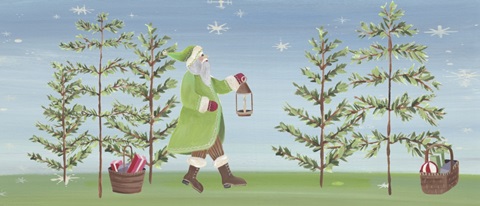 Folksy Father Christmas Collection D
