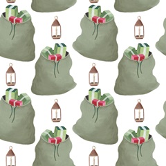 Folksy Father Christmas Collection F