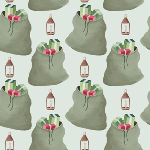 Folksy Father Christmas Collection G