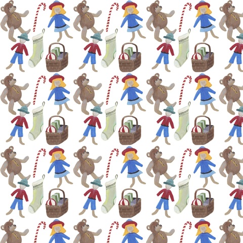 Folksy Father Christmas Collection H