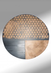 Printed Copper Orbit IV