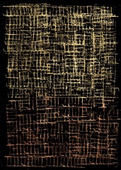 Printed Crosshatch I