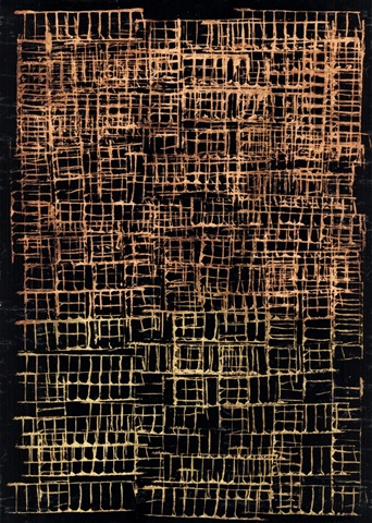 Printed Crosshatch II