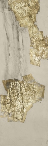 Printed Gilded Neutral Ravine V